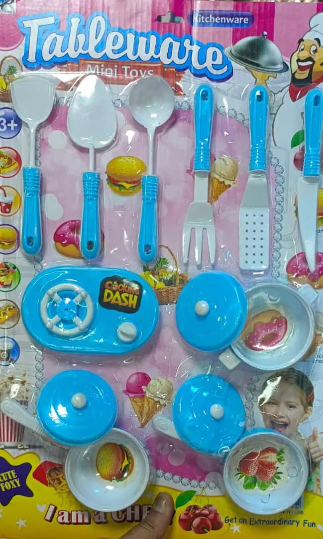 Table Ware mini Toys Kitchen set Special for  Girls