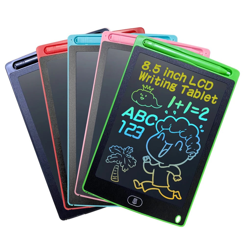 8.5 Inch LCD Writing Tablet for Kids:  Multicolor Drawing Pad