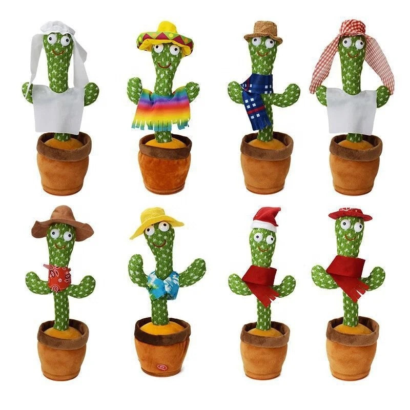 Dancing Cactus _ Talking+Singing Toy for Kids